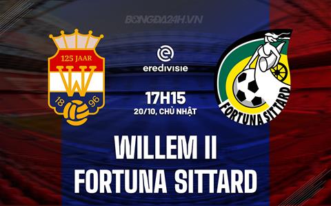 Nhận định Willem II vs Fortuna Sittard 17h15 ngày 20/10 (VĐQG Hà Lan 2024/25)