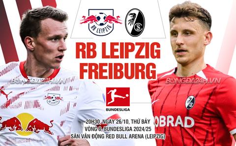 Nhận định bóng đá Leipzig vs Freiburg 20h30 ngày 26/10 (Bundesliga 2024/25)