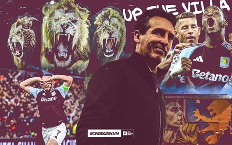 Aston Villa có quyền mơ mộng khi Unai Emery tạo "bão" ở Champions League