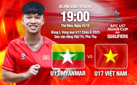 Đánh bại Myanmar, U17 Việt Nam có thắng lợi đầu tiên tại vòng loại U17 châu Á 2025