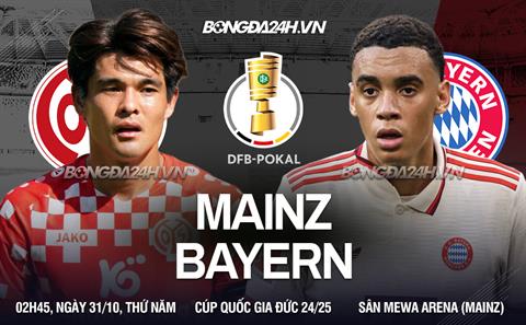 Nhận định Mainz vs Bayern Munich (02h45 ngày 31/10): Tiếp đà hủy diệt
