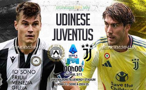 Nhận định Udinese vs Juventus (00h00 ngày 3/11): Chặn kỉ lục hòa