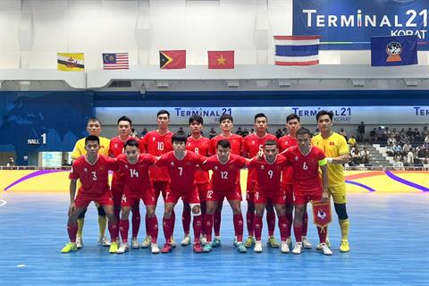 ĐT Việt Nam ra quân suôn sẻ tại giải futsal Đông Nam Á 2024