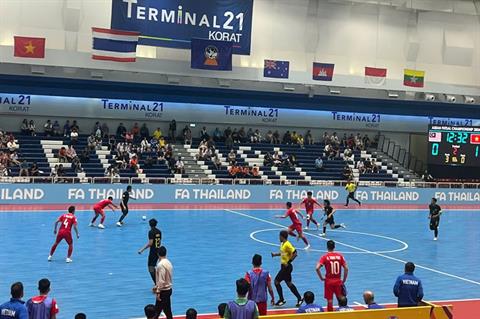 Việt Nam thắng nhọc Malaysia tại giải futsal Đông Nam Á