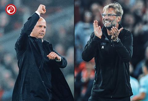 Arne Slot cân bằng kỷ lục của Jurgen Klopp