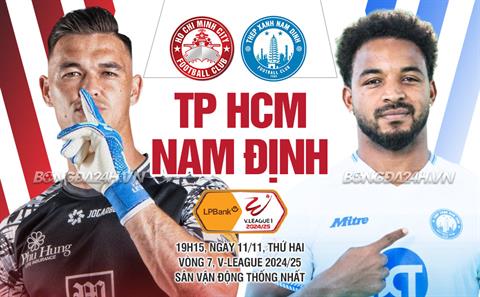 Nhận định TP.HCM vs Nam Định (19h15 ngày 11/11): Đánh chìm chiến hạm