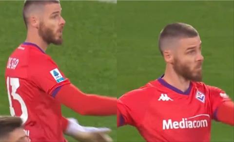 David de Gea có pha kiến tạo trong chiến thắng của Fiorentina