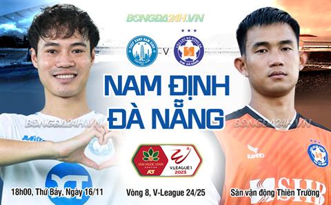 Nhận định Nam Định vs SHB Đà Nẵng (18h00 ngày 16/11): Hiểm địa Thiên Trường