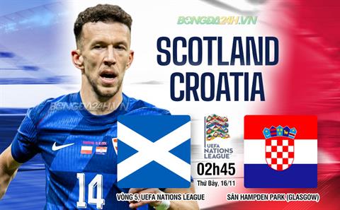 Nhận định Scotland vs Croatia (02h45 ngày 16/11): Định đoạt số phận