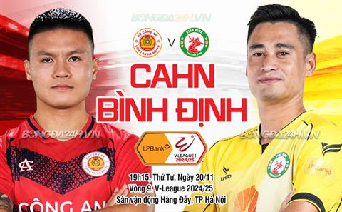 Nhận định CAHN vs Bình Định (19h15 ngày 20/11): Tìm lại cảm giác chiến thắng