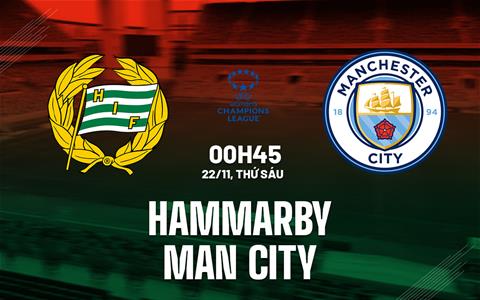 Nhận định nữ Hammarby vs nữ Man City 0h45 ngày 22/11 (Champions League 2024/25)