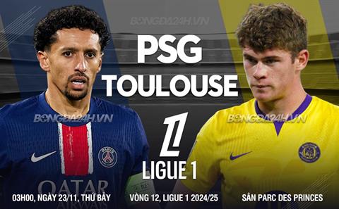 Nhận định PSG vs Toulouse (3h00 ngày 23/11): Không dễ cho chủ nhà