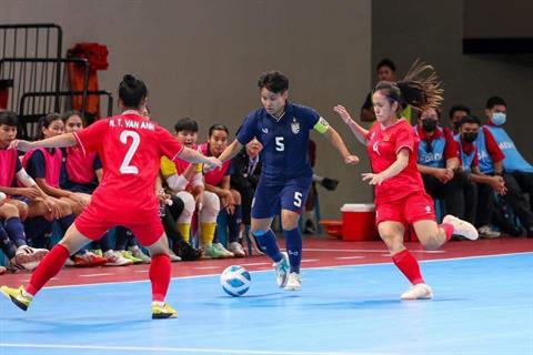 ĐT futsal nữ Việt Nam hướng đến trận chung kết đấu Thái Lan