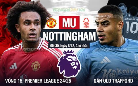 Nhận định MU vs Nottingham (0h30 ngày 8/12): Điểm tựa Old Trafford