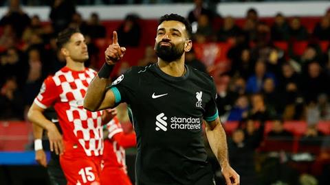 Những con số ấn tượng sau trận Girona 0-1 Liverpool