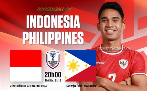 Thua Philippines ngay trên sân nhà, Indonesia bị loại khỏi ASEAN Cup 2024