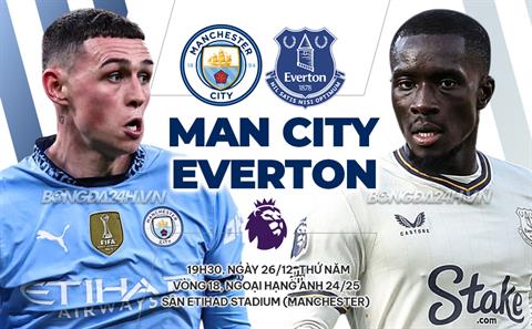 Nhận định Man City vs Everton (19h30 ngày 26/12): Ngắt cơn khủng hoảng