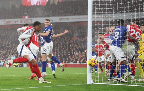 Những con số ấn tượng sau trận Arsenal 1-0 Ipswich 