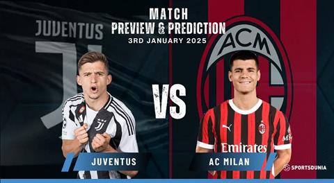 Nhận định Juventus vs AC Milan (2h00 ngày 4/1): Căng như dây đàn 