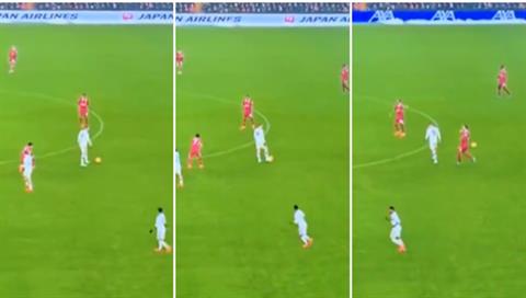 NHM Arsenal tức giận với quyết định của trọng tài Michael Oliver với Rasmus Hojlund