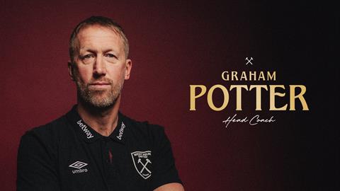West Ham chính thức bổ nhiệm Graham Potter thay Julen Lopetegui