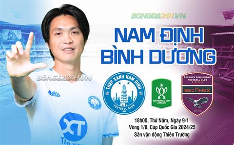 Nhận định Nam Định vs Bình Dương (19h15 ngày 28/9): Tập sống thiếu Son