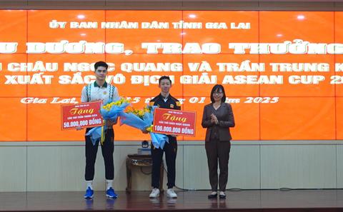 Hai tuyển thủ HAGL nhận thưởng khủng sau chức vô địch ASEAN Cup 2024