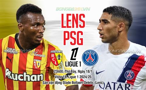 Nhận định Lens vs PSG (23h00 ngày 18/1): Phá dớp ở Bollaert-Delelis