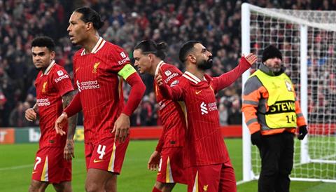 Cột mốc mới của Mo Salah trong màu áo Liverpool