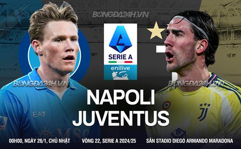 Nhận định Napoli vs Juventus (0h00 ngày 26/1): Điểm tựa sân nhà