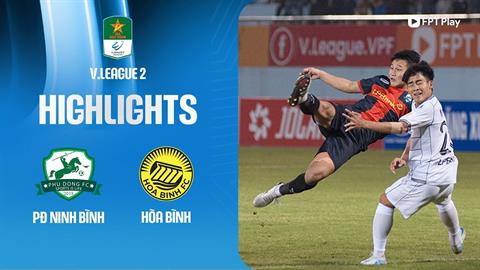 Highlights Ninh Bình - Hòa Bình (Hạng nhất Quốc gia 2024/25)