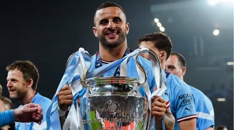 Kyle Walker sợ mất huy chương vô địch đạt được cùng Man City