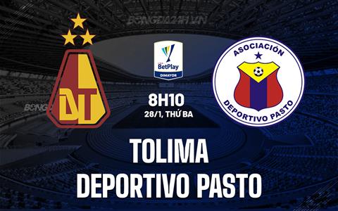 Nhận định Tolima vs Deportivo Pasto 8h10 ngày 28/1 (VĐQG Colombia 2025)