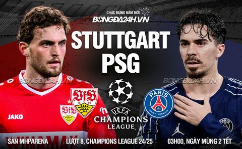 Nhận định Stuttgart vs PSG (3h00 ngày 30/1): Dễ chia điểm