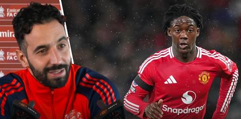 Ruben Amorim khen nức nở sao mai Man United - Kobbie Mainoo