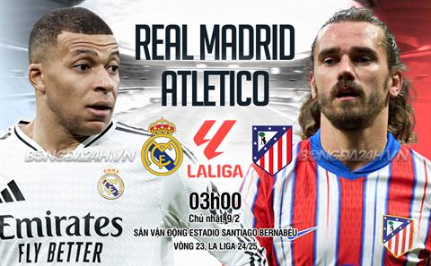 Mbappe ghi bàn, derby Madrid lại bất phân thắng bại