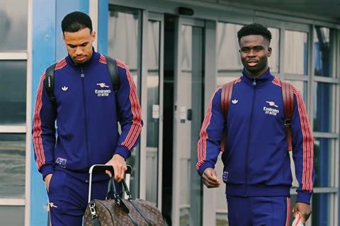 Saka cùng Arsenal sang Dubai nghỉ dưỡng