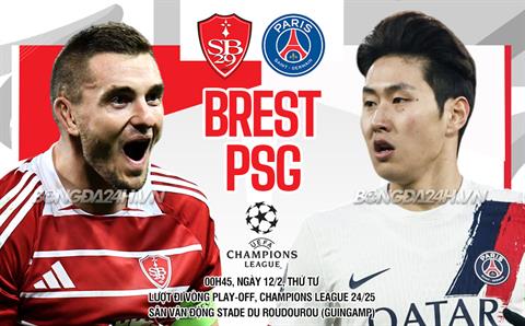 Nhận định Brest vs PSG (0h45 ngày 12/2): Không dễ thắng cách biệt