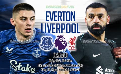 "Vua Salah" tỏa sáng tại Goodison Park, Liverpool vẫn đánh rơi chiến thắng trong nuối tiếc