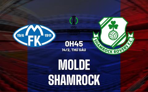 Nhận định Molde vs Shamrock 0h45 ngày 14/2 (Conference League 2024/25)