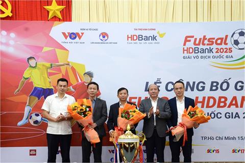 500 triệu cho đội đăng quang Giải Futsal HDBank VĐQG 2025