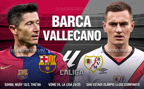 Nhận định Barca vs Rayo Vallecano (3h00 ngày 18/2): Đối thủ cứng đầu