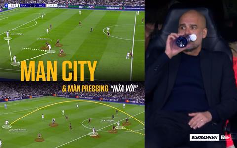 Man City & màn pressing kiểu nửa vời tại Bernabeu