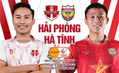 Nhận định Hải Phòng vs Hà Tĩnh (19h15 ngày 22/2): Ở thế đường cùng