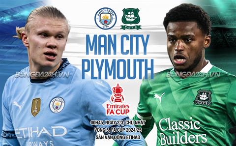 Nhận định Man City vs Plymouth (00h45 ngày 2/3): Giải mã hiện tượng