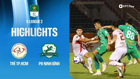 Highlights Trẻ TPHCM - Ninh Bình (Hạng nhất Quốc gia 2024/25)