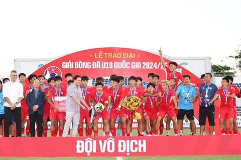 PVF lên ngôi vô địch Giải U19 Quốc gia 2024/25