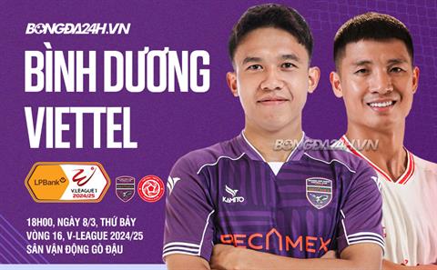 Nhận định Bình Dương vs Viettel (18h00 ngày 8/3): Đua tranh tốp 4