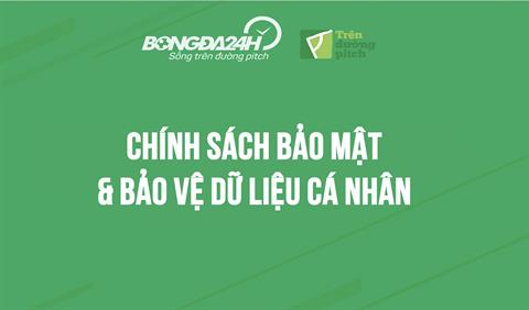 CHÍNH SÁCH BẢO MẬT VÀ BẢO VỆ DỮ LIỆU CÁ NHÂN