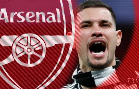 Chuyển nhượng Arsenal: Bán Sambi Lokonga mua Bruno Guimaraes